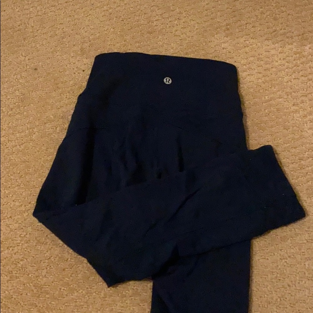 navy lulu leggings